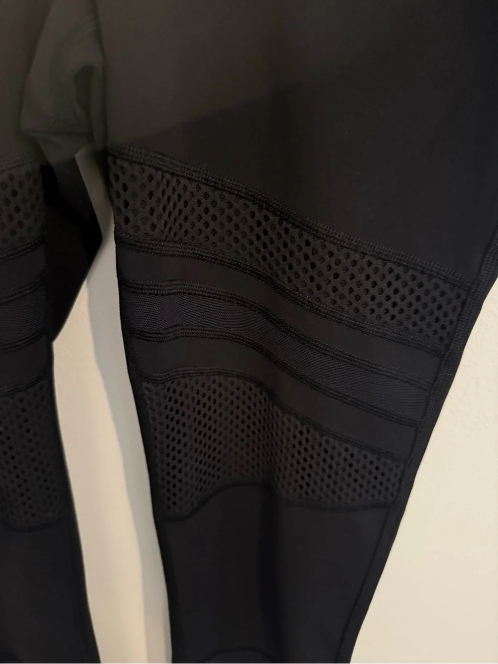Lululemon Wunder Under Mix & Mesh High Rise 28” Leggings Black Size 6